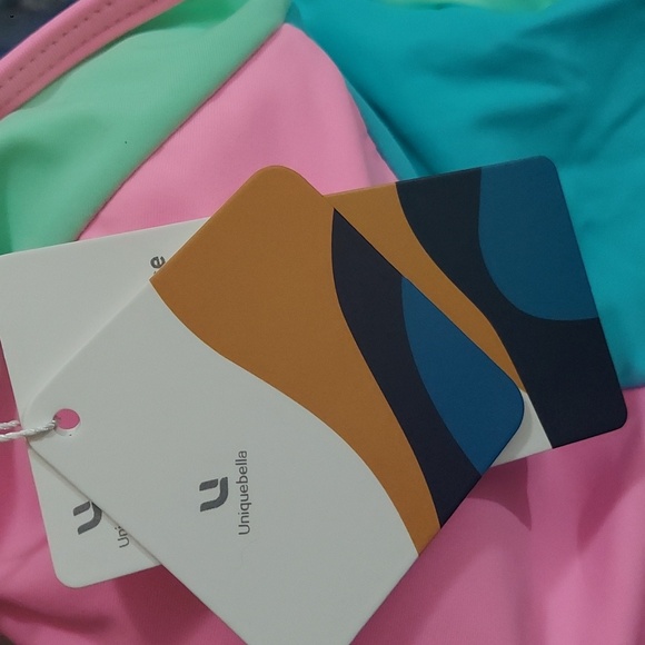 UNIQUEBELLA PLUS SIZE One Piece Tummy Control Swimdress - Picture 7 of 7